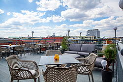Dachterrasse Hotel Allegra