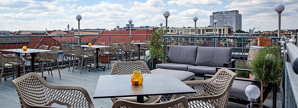 Dachterrasse Hotel Allegra